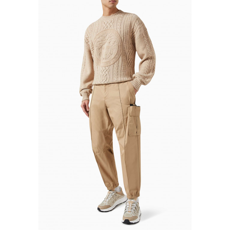 Versace - Medusa Sweater in Cable Knit