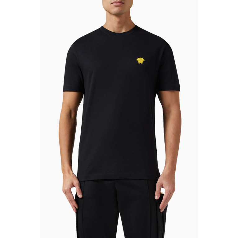 Versace - Logo Patch T-shirt in Jersey