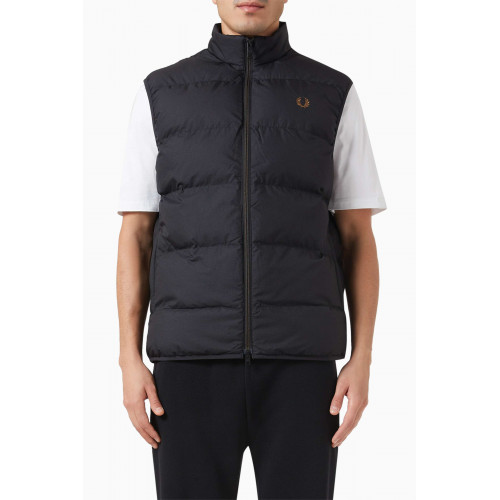 Fred Perry - Insulated Gilet in Nylon Ripstop