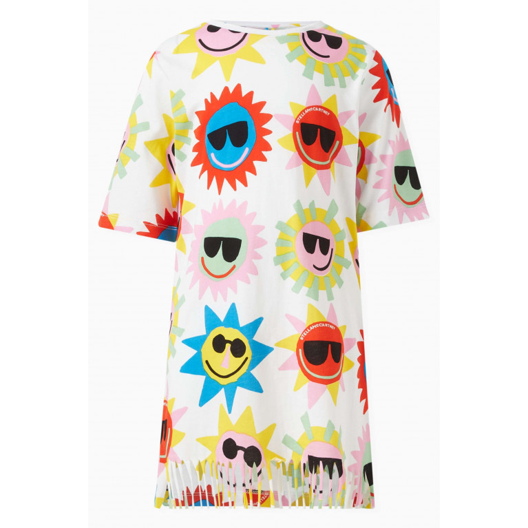 Stella McCartney - Sun Print T-Shirt Dress in Cotton