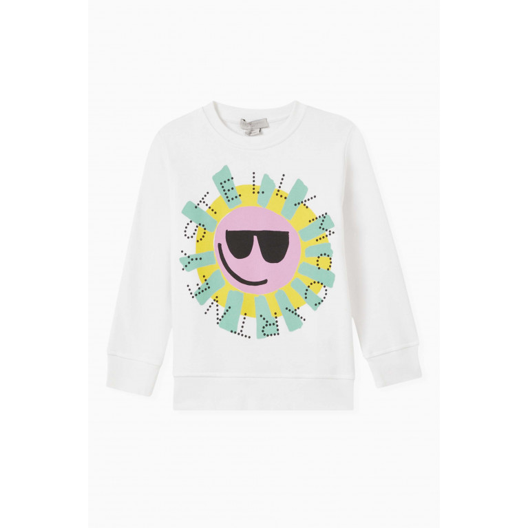 Stella McCartney - Logo Print Sweatshirt in Cotton