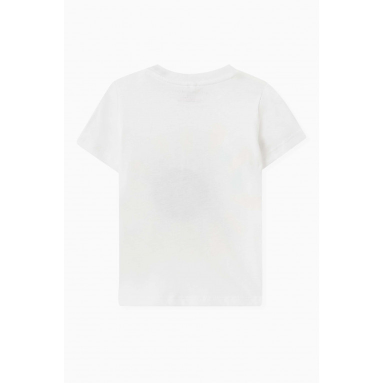 Stella McCartney - Medallion Sunshine T-Shirt in Cotton White