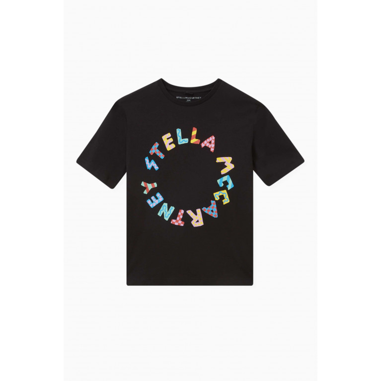 Stella McCartney - Graphic Logo-print T-shirt in Organic Cotton-jersey