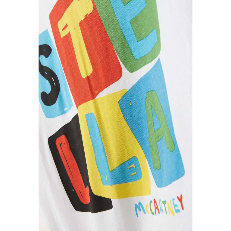 Stella McCartney - Logo Print T-Shirt in Cotton