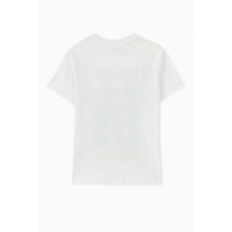 Stella McCartney - Graphic Print T-Shirt in Cotton White