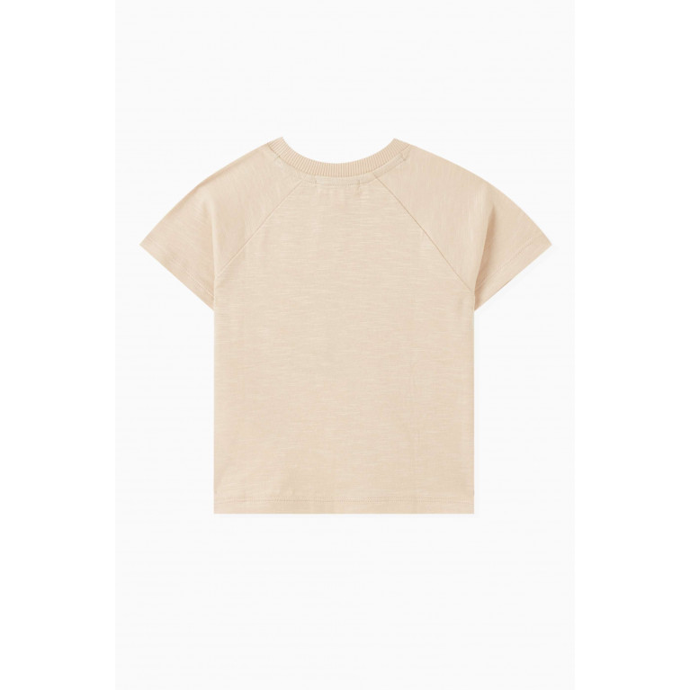 Purebaby - Hungry Cats Relaxed Tee in Organic Cotton
