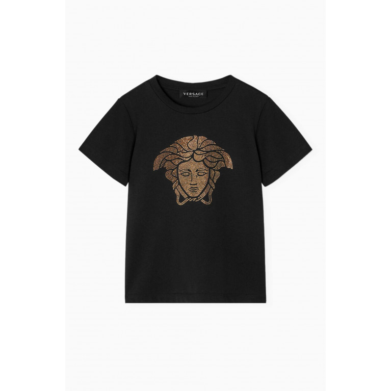Versace - Crystal Medusa T-shirt in Cotton