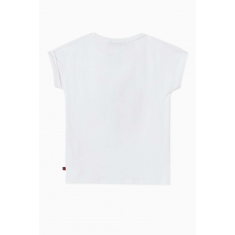 AIGNER - Heart Print T-Shirt in Cotton