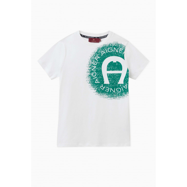 AIGNER - Logo T-Shirt in Cotton