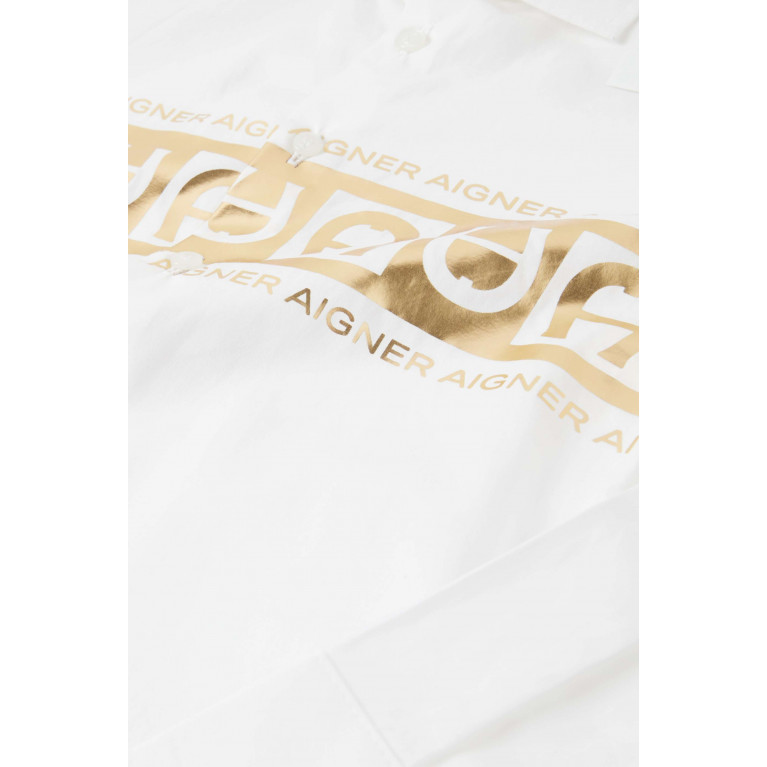 AIGNER - Logo Shirt in Cotton