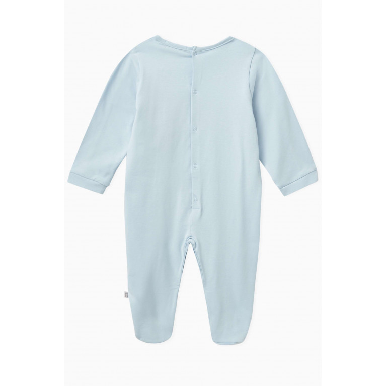 AIGNER - Logo Overall in Cotton Blue