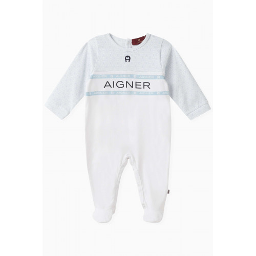 AIGNER - Logo Overall in Cotton