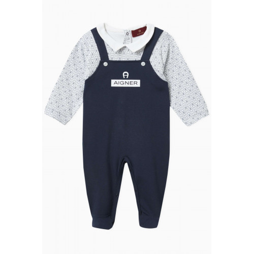 AIGNER - Dungaree-style Overalls in Cotton