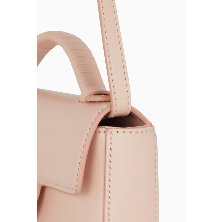 Balmain - B-Buzz Mini Bag in Calfskin Leather