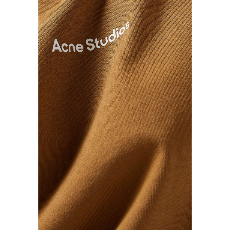 Acne Studios - Logo T-shirt in Organic Cotton
