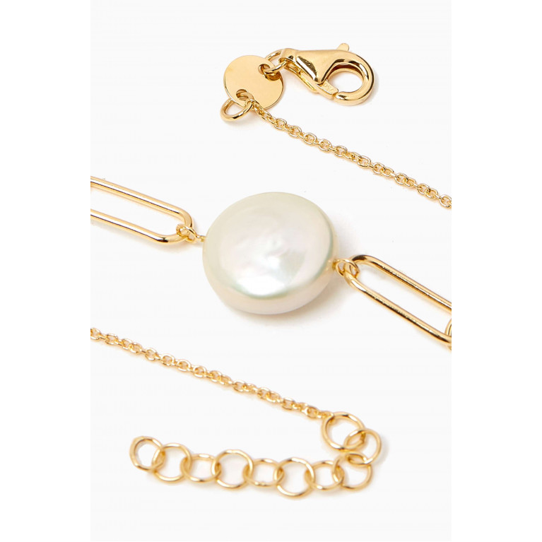 Damas - Kiku Pearl Bracelet in 18kt Gold