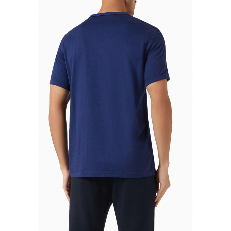 Fred Perry - Ringer Logo T-shirt in Cotton Jersey