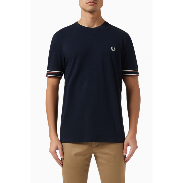 Fred Perry - Bold Tipped T-shirt in Cotton-piqué