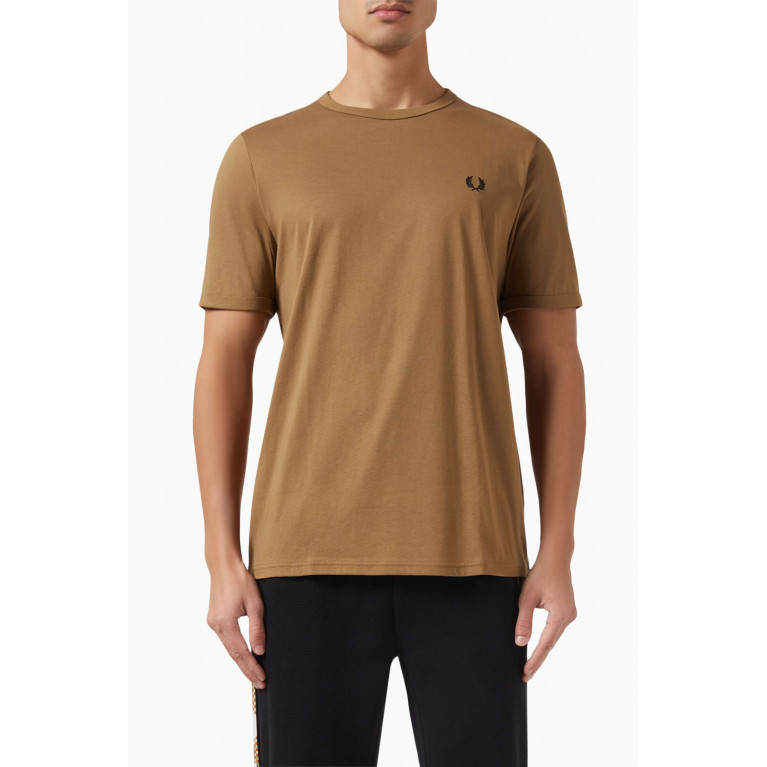 Fred Perry - Ringer T-shirt in Cotton-jersey
