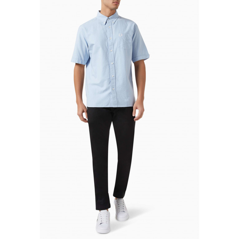Fred Perry - Oxford Shirt in Cotton-poplin