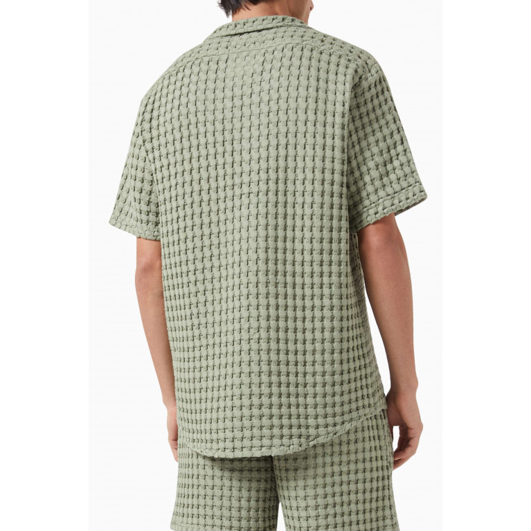 OAS - Waffle Shirt in Cotton