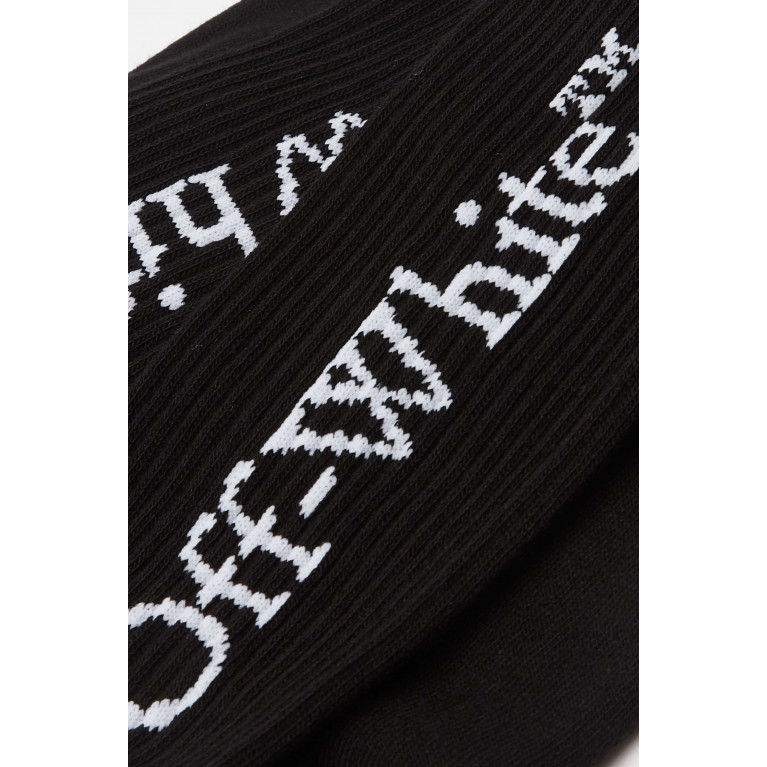 Off-White - Arrow Bookish Socks in Cotton-Knit
