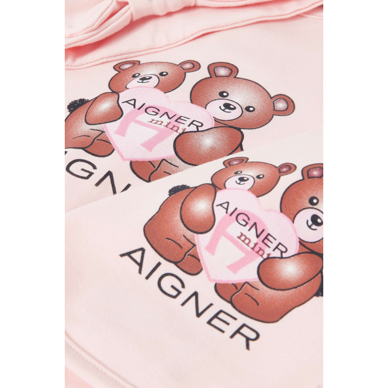 AIGNER - All-over Logo Gift Set in Cotton