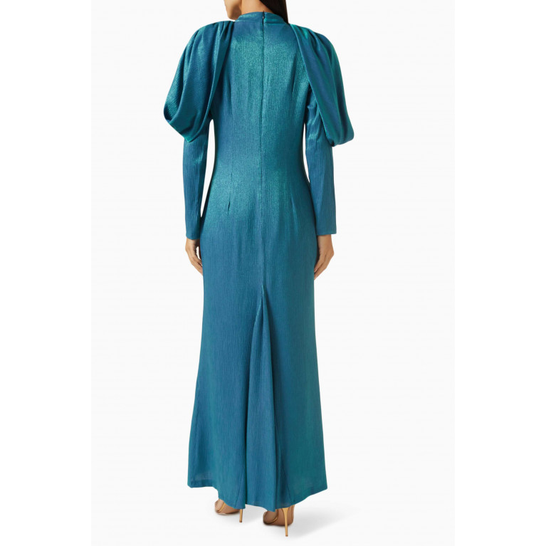 Senna - Beatrice Embellished Maxi Dress Blue