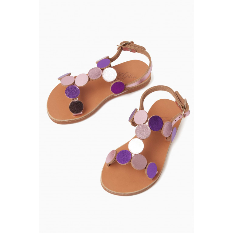 Ancient Greek Sandals - Little Uranos Soft Sandals in Leather