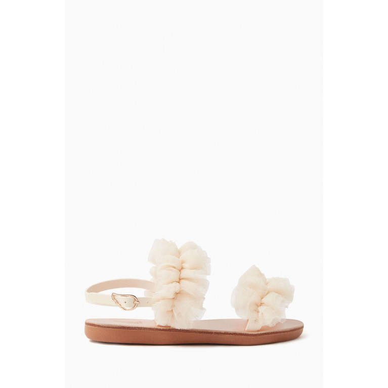 Ancient Greek Sandals - Little Tioulia Sandals in Leather