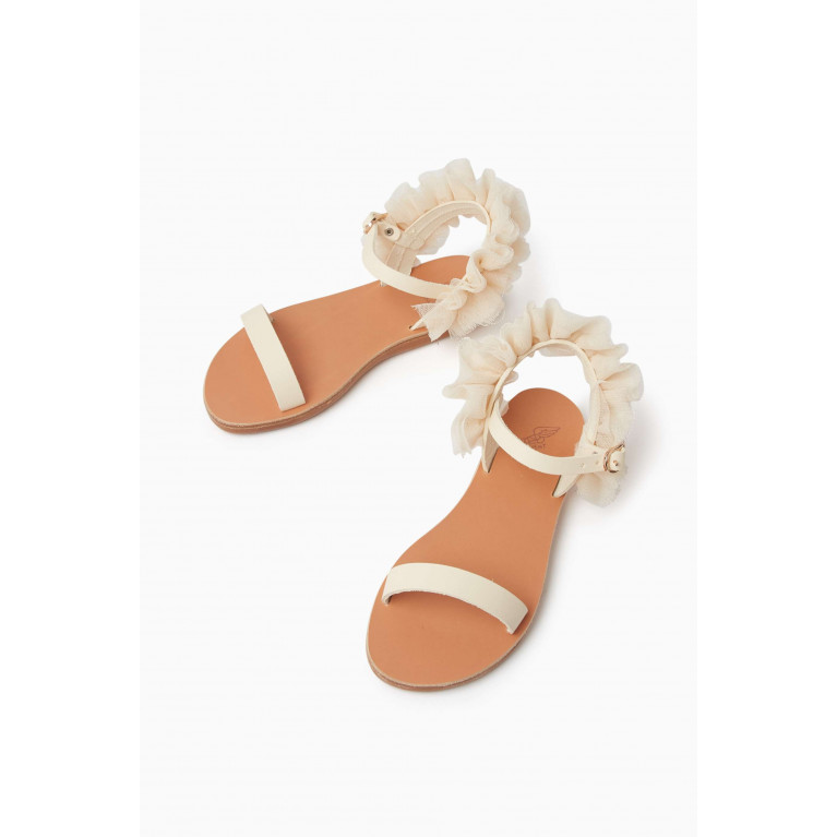 Ancient Greek Sandals - Little FrouFrou Sandals in Leather