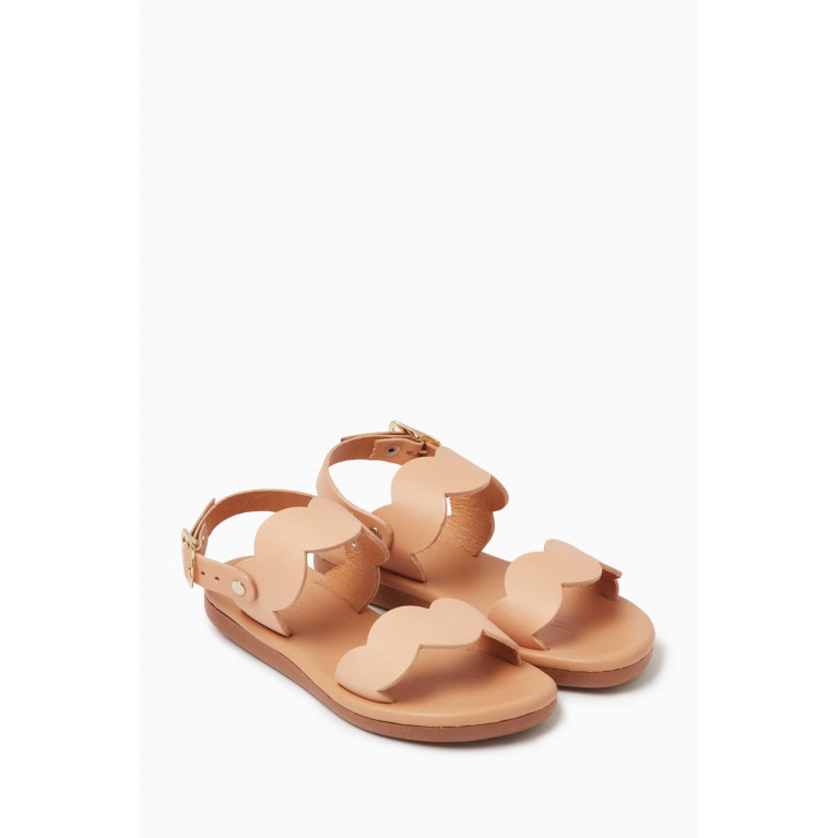 Ancient Greek Sandals - Little Koxili Soft Sandals in Leather