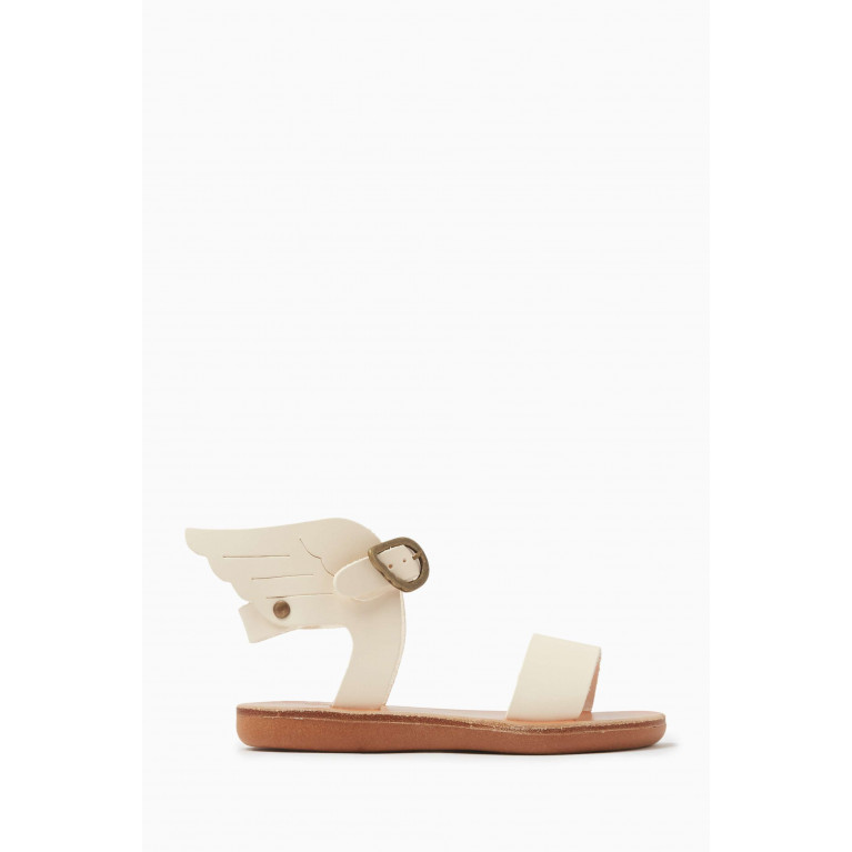 Ancient Greek Sandals - Little Electra Soft Sandals in Leather Neutral