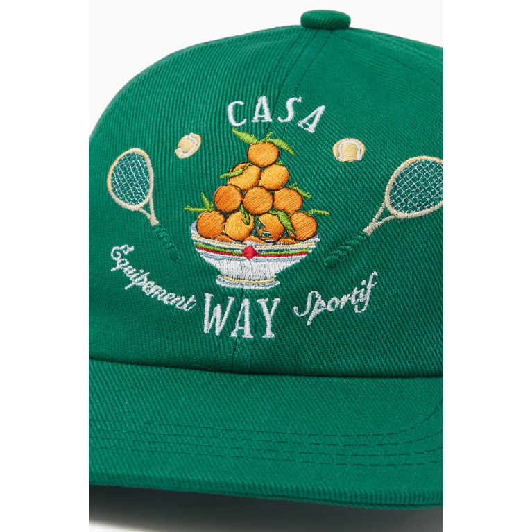 Casablanca - Casa Way Cap in Cotton