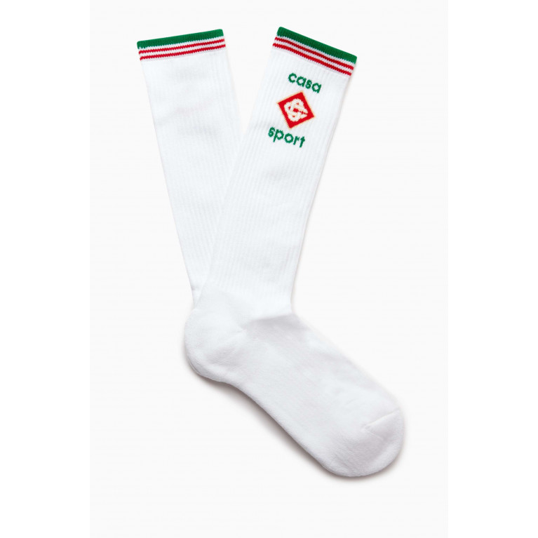 Casablanca - Laurel Sport Socks in Cotton Blend