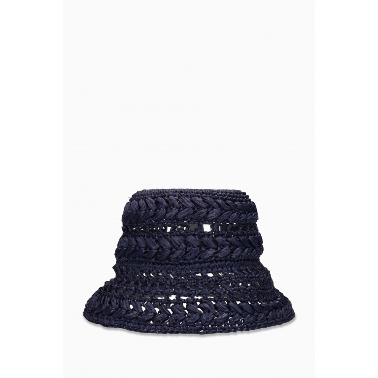 Weekend Max Mara - Adito Bucket Hat in Woven Raffia