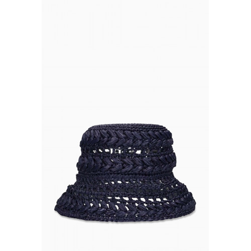 Weekend Max Mara - Adito Bucket Hat in Woven Raffia