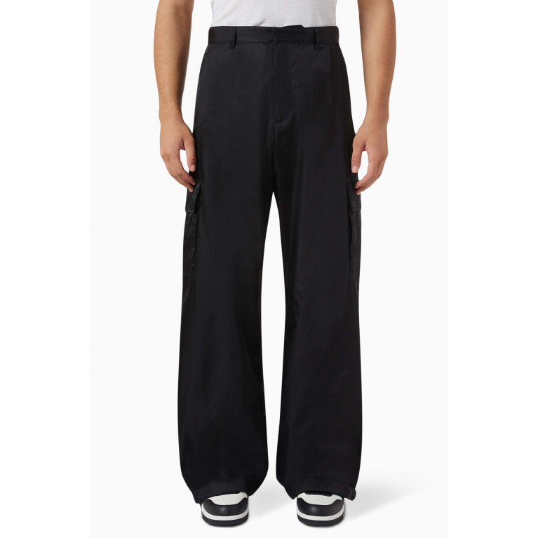 Off-White - Logo-embroidered Cargo Pants in Nylon