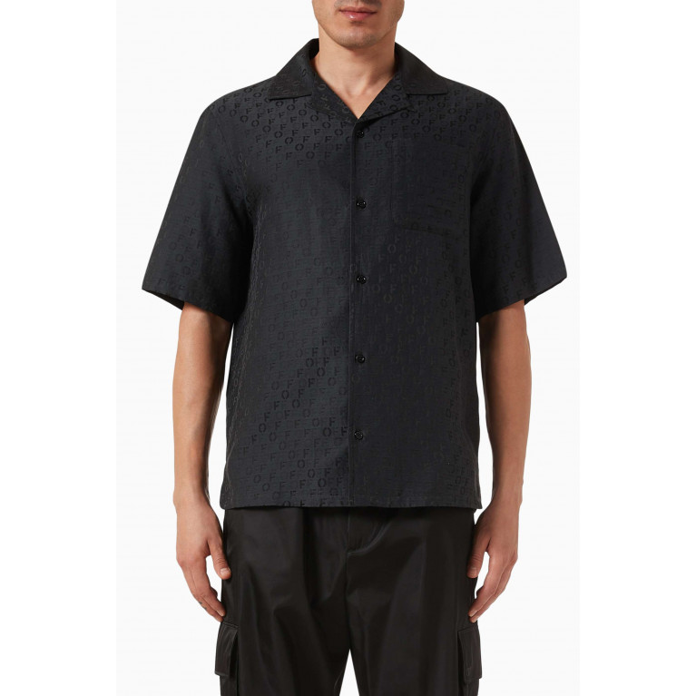 Off-White - Holiday Shirt in Silk Jacquard