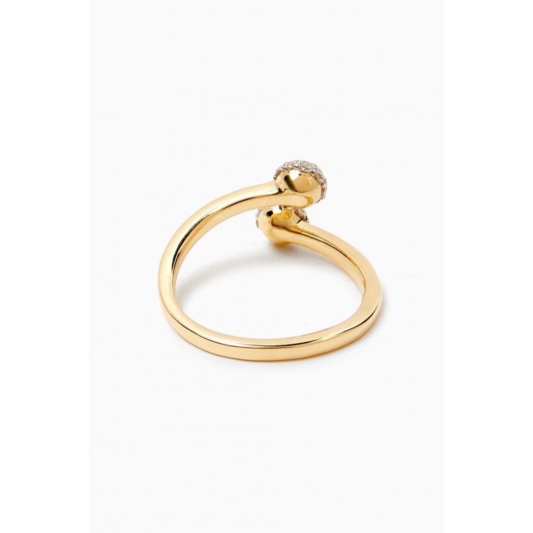 STONE AND STRAND - Pavé Diamond Ring in 10kt Gold