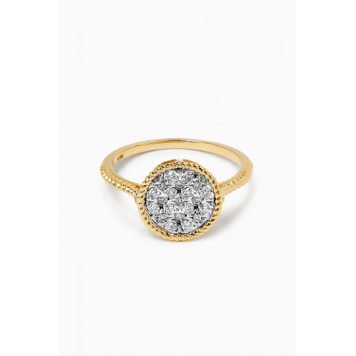 STONE AND STRAND - Plate Diamond Ring in 10kt Gold