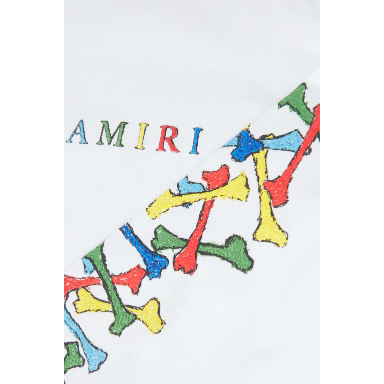 Amiri - Graphic Logo Sweatshirt in Cotton White