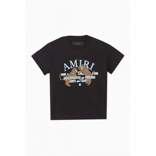 Amiri - Leopard-print T-shirt in Cotton