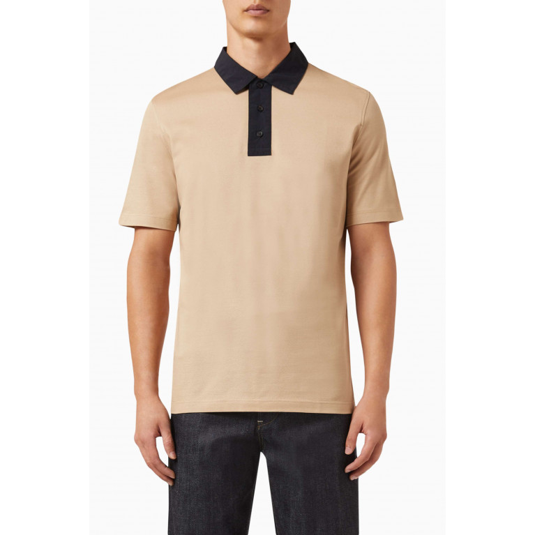 Ferragamo - Polo Shirt in Cotton Piqué