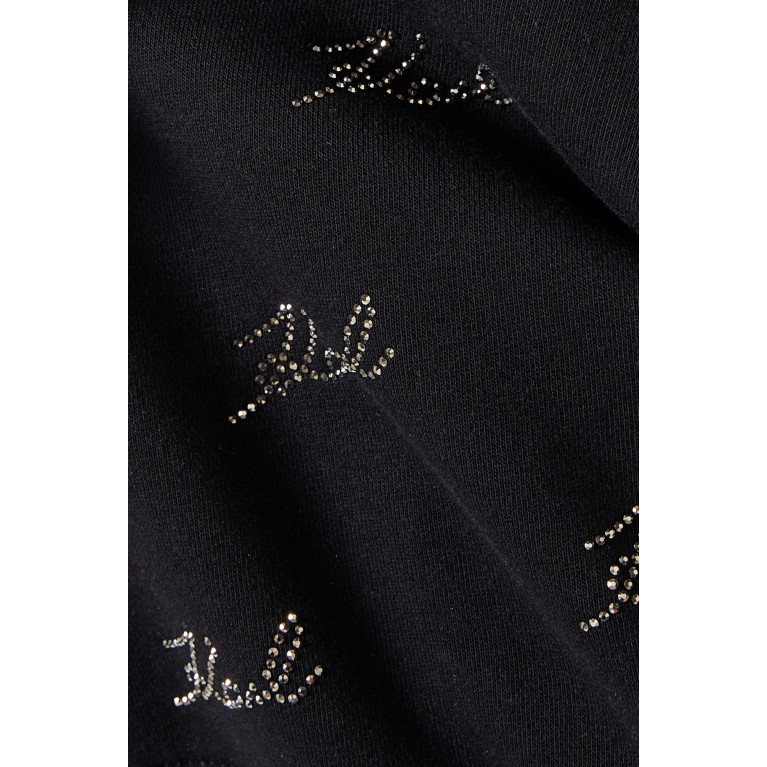 Karl Lagerfeld - Logo-embellished Sweatshirt in Cotton Blend