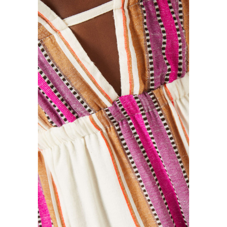 LemLem - Lelisa V-neck Maxi Dress in Cotton