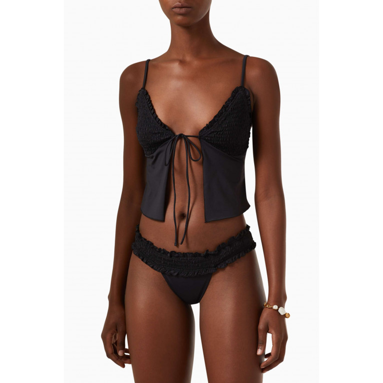Frankies Bikinis - Sofia Micro Bikini Briefs in Stretch Nylon