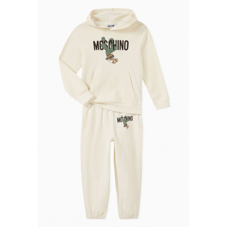 Moschino - Signature Logo Sweatpants in Cotton