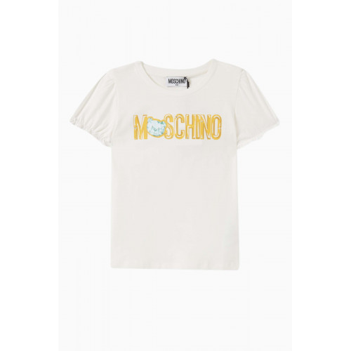 Moschino - Logo T-Shirt in Cotton