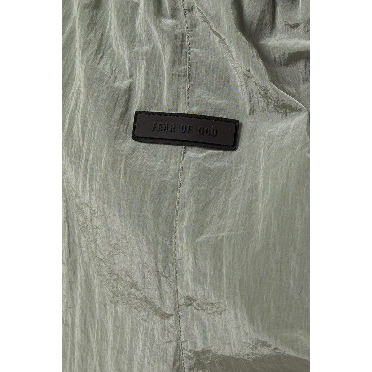 Fear of God Essentials - Logo Trackpants in Crinkle Nylon
